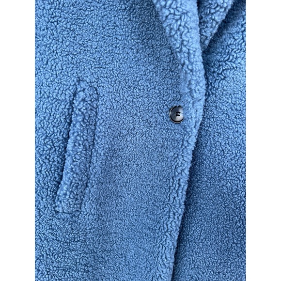 LOFT Cozy Sherpa Long Coat XS Petite - Picture 6 of 11